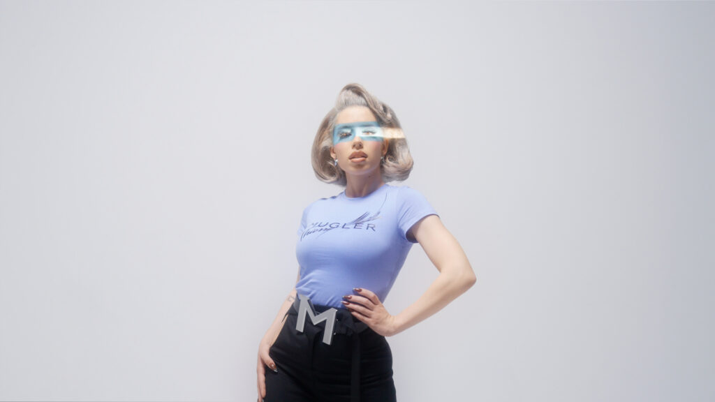 Natasha Kay for Mugler x HM-9